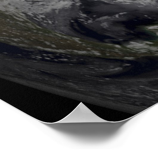 Cloudsimulatie van één dag 2 poster (Hoek)