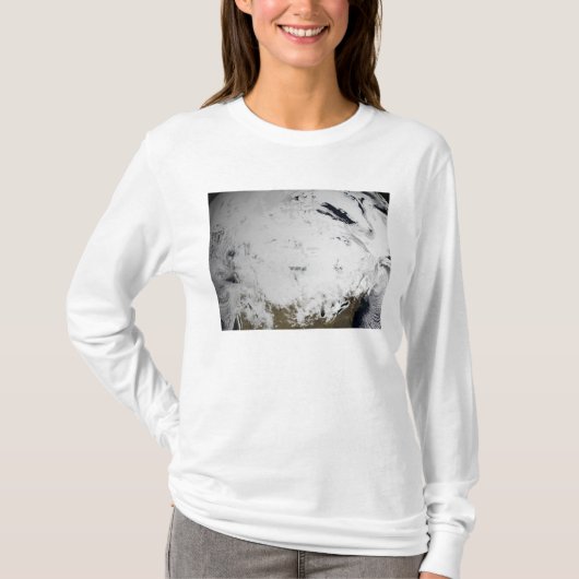 Cloudsimulatie van één dag 2 t-shirt (Voorkant)