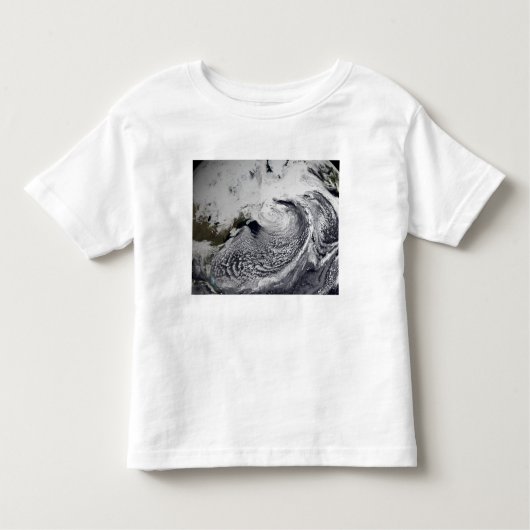 Cloudsimulatie van één dag 3 kinder shirts (Voorkant)