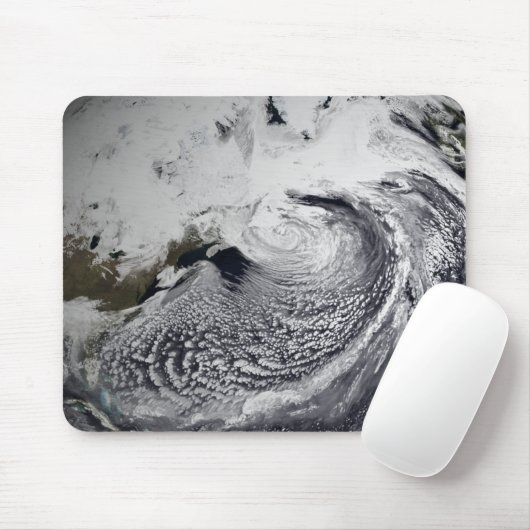 Cloudsimulatie van één dag 3 muismat (Met muis)