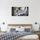 Cloudsimulatie van één dag 4 canvas afdruk (Insitu (Slaapkamer))