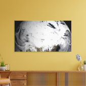Cloudsimulatie van één dag canvas afdruk (Insitu (Woonkamer))