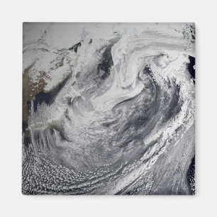 Cloudsimulatie van één dag magneet