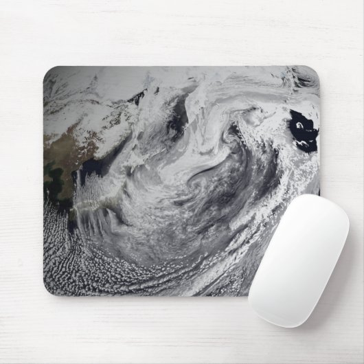 Cloudsimulatie van één dag muismat (Met muis)