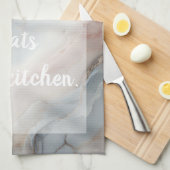 Cloudstone - wit theedoek (Quarter Fold)