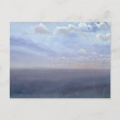 Cloudstudie met Zee en lucht - Albert Bierstadt Briefkaart (Voorkant)