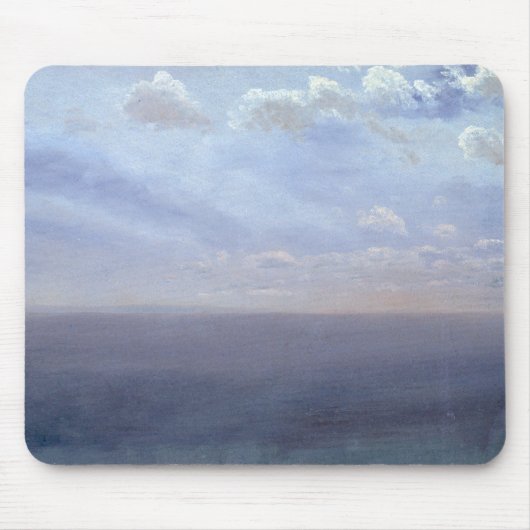 Cloudstudie met Zee en lucht - Albert Bierstadt Muismat (Voorkant)