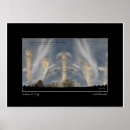 Cloudsweep - Twee wolven Quote Poster