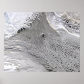 Cloudvorken op Jan Mayen Island Poster (Voorkant)