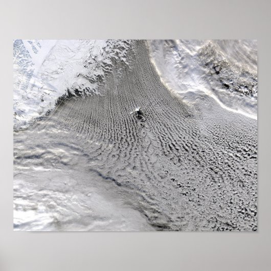 Cloudvorken op Jan Mayen Island Poster (Voorkant)