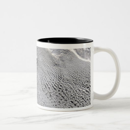 Cloudvorken op Jan Mayen Island Tweekleurige Koffiemok (Rechts)