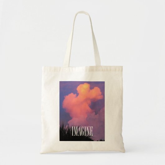 Cloudvormen Tote Bag (Voorkant)