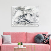 Cloudvorming over het zwarte Zee Canvas Afdruk (Insitu (Woonkamer))