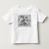 Cloudvorming over het zwarte Zee Kinder Shirts (Voorkant)