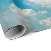 Cloudy and blue sky backgroundabstract, air, area, cadeaupapier (Rol Hoek)
