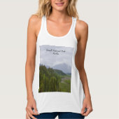 Cloudy at Denali Tanktop (Voorkant)