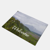 Cloudy bij Denali Welkom Doormat Deurmat (Schuin)