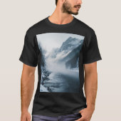 CLOUDY BLACK T-SHIRT (Voorkant)