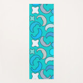 Cloudy Blue Moon Yogamat (Voorkant)