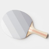 Cloudy Blue Sky Bold Stripes Tafeltennisbatje (Zijkant)