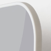 Cloudy Blue Sky Circle Stripe with Name Pickleball Paddle (Links Detail)