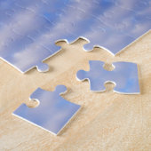 Cloudy Blue Sky Puzzle Legpuzzel (Zijkant)
