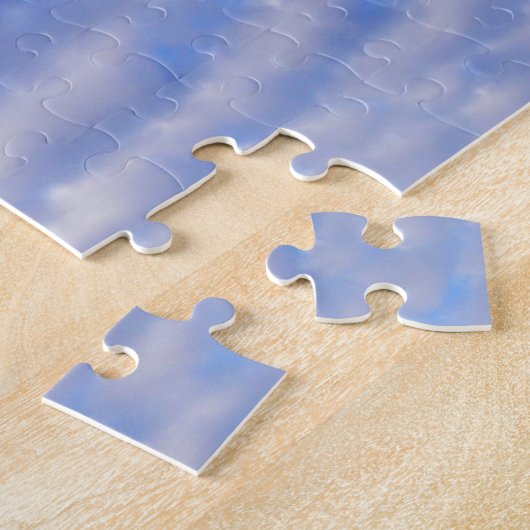 Cloudy Blue Sky Puzzle Legpuzzel (Zijkant)