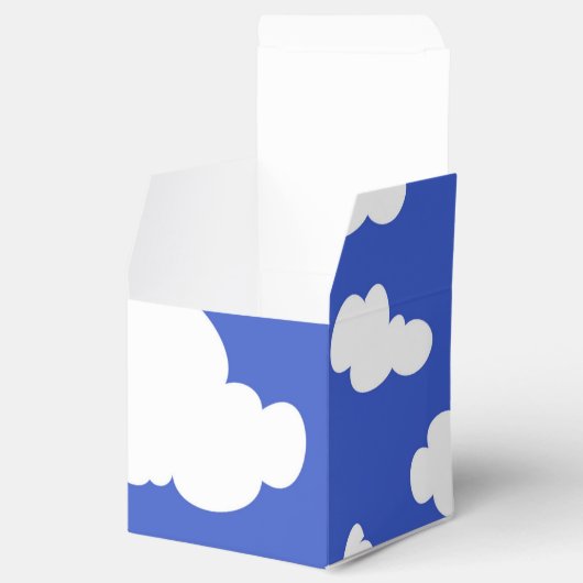 Cloudy Blue Sky White Clouds Dreamy Clouding Bedankdoosjes (Geopend)