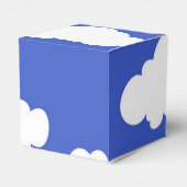 Cloudy Blue Sky White Clouds Dreamy Clouding Bedankdoosjes (Achterkant)