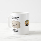 Cloudy Coffee Mok (Voorkant links)