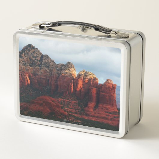 Cloudy Coffee Pot Rock in Sedona Arizona (Achterkant)