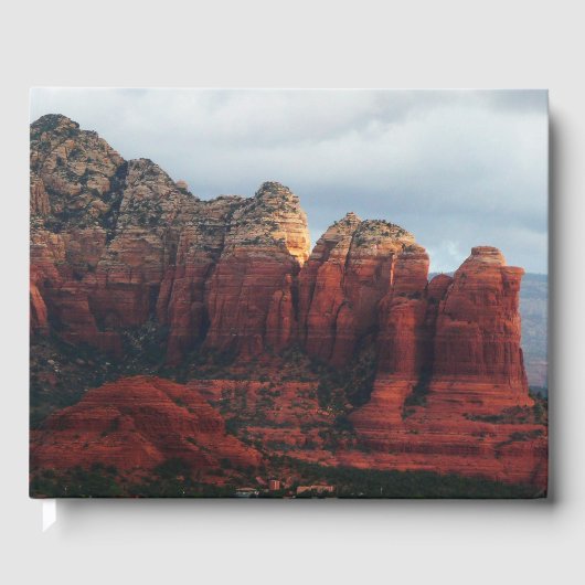Cloudy Coffee Pot Rock in Sedona Arizona Gastenboek (Voorkant)
