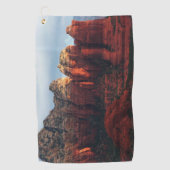 Cloudy Coffee Pot Rock in Sedona Arizona Golfhanddoek (Voorkant)