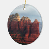 Cloudy Coffee Pot Rock in Sedona Arizona Keramisch Ornament (Links)