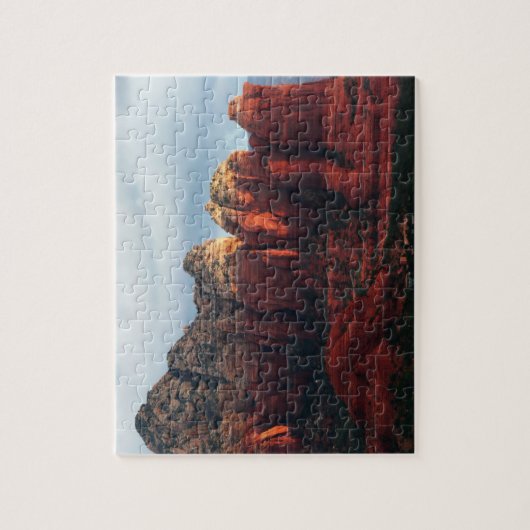 Cloudy Coffee Pot Rock in Sedona Arizona Legpuzzel (Verticaal)