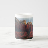 Cloudy Coffee Pot Rock in Sedona Arizona Porselein Kop (Voorkant)