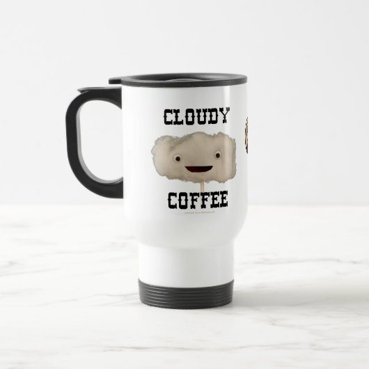Cloudy Coffee Travel Mug Reisbeker (Links)