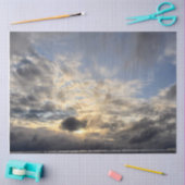 Cloudy Cornish Sunset Tissuepapier (Craft)