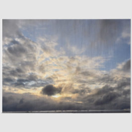 Cloudy Cornish Sunset Tissuepapier