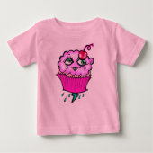 Cloudy Cupcake Baby Tutu Romper (Voorkant)