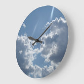 Cloudy dagen grote klok (Hoek)