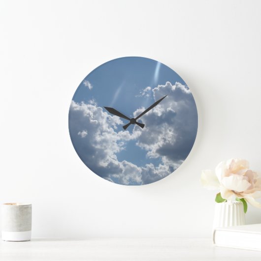 Cloudy dagen grote klok (Huis)