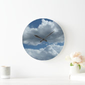 Cloudy dagen grote klok (Huis)
