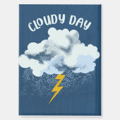 Cloudy Day Magneet (Voorkant)