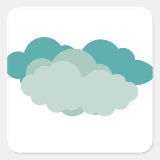 Cloudy Day Weather Tracker Sticker sheet (Voorkant)