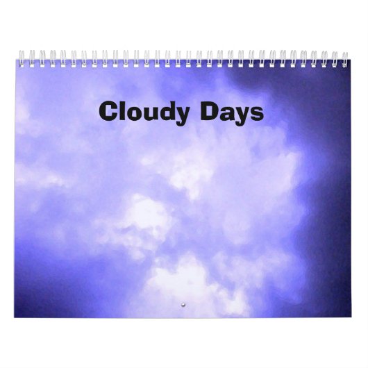 Cloudy Days Kalender (Hoes)