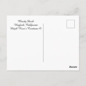 Cloudy Dusk..... Briefkaart (Achterkant)