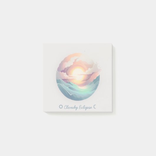 Cloudy Eclipse Logo Notes (Voorkant)