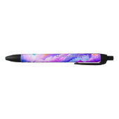 Cloudy Eclipse Paarse Hemel Promotiepen Zwarte Inkt Pen (Bodem)