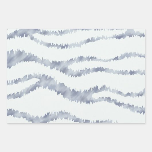Cloudy Grey Zebra Eraser Scratch Ar Inpakpapier Vel (Voorkant)